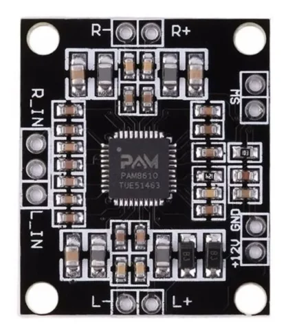 Modulo Amplificador De Audio Estereo 2x10w Pam8610