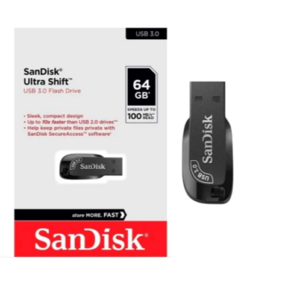 Pendrive SANDISK Ultra Shift 64gb