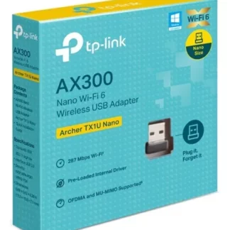 Placa De Red Usb Tp-link Archer Tx1u Nano Wifi 6 AX300