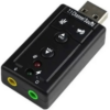 Placa de Sonido USB 7.1