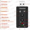 Placa de Sonido USB 7.1 - Image 4