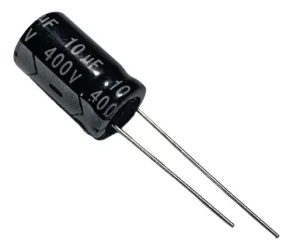 Capacitor electrolítico 10uF 400V