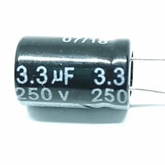 Capacitor Electrolitico 3.3uf 250v 105º