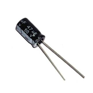 Capacitor Eletrolitico 47Uf 50V