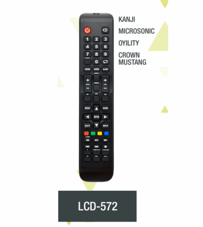 Control Remoto 572 - Kanji - Oyility - Microsonic - Crown Mustang