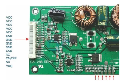 Placa Inversor Universal De Retroiluminación ca288 CA-288 Inverter Backlight - Image 4