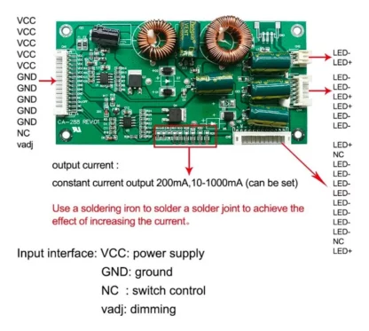 Placa Inversor Universal De Retroiluminación ca288 CA-288 Inverter Backlight - Image 2