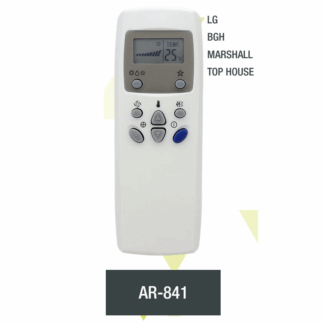 Control Remoto Aire Acondicionado AC-841 AC-541 - LG - BGH - Marshall - Top House