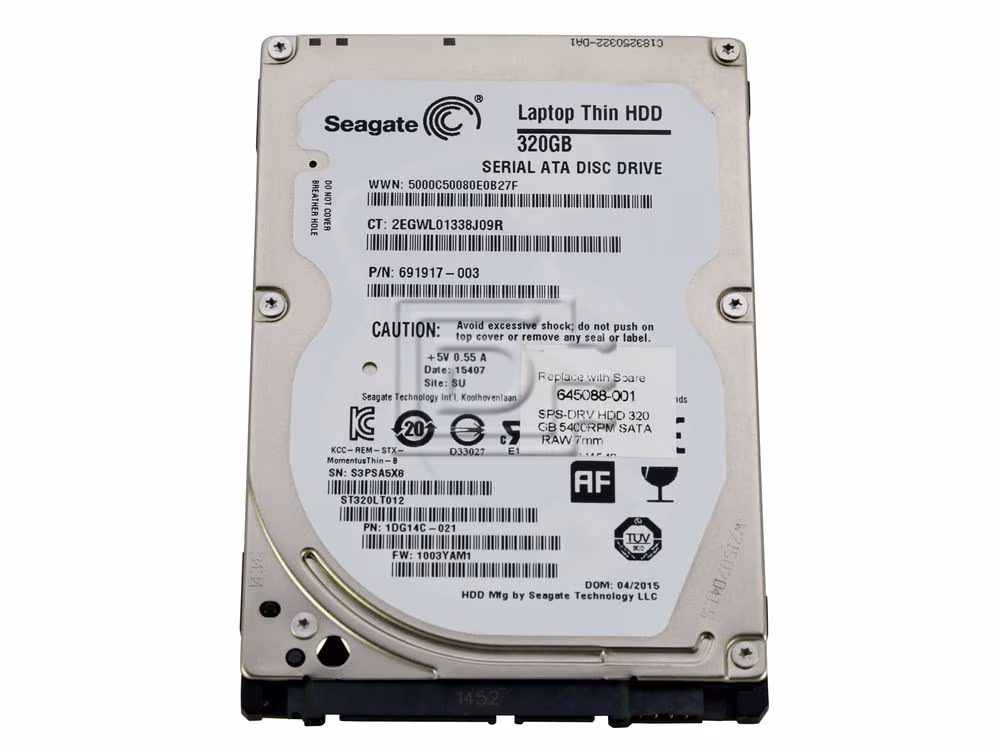 Disco SSD Seagate ST320LT012-1DG14C 320gb Usado