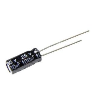 Capacitor Electrolitico 100uf 25v
